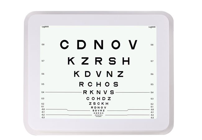 digital vision chart