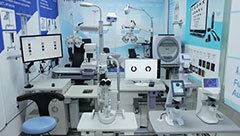 ophthalmic equipment sample room