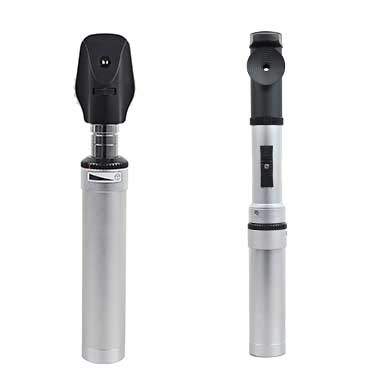 retinoscope and ophthalmoscope