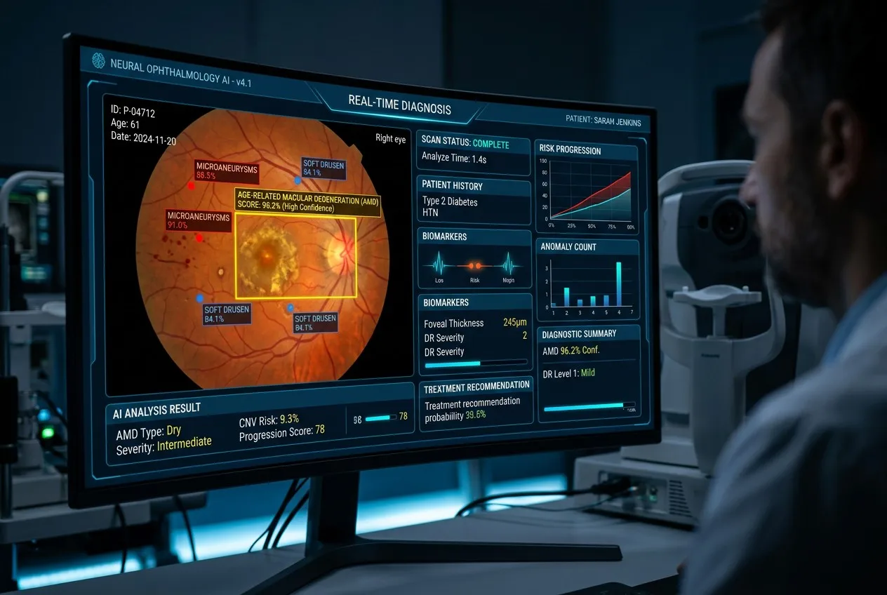 AI ophthalmic diagnostics 2026 fundus camera