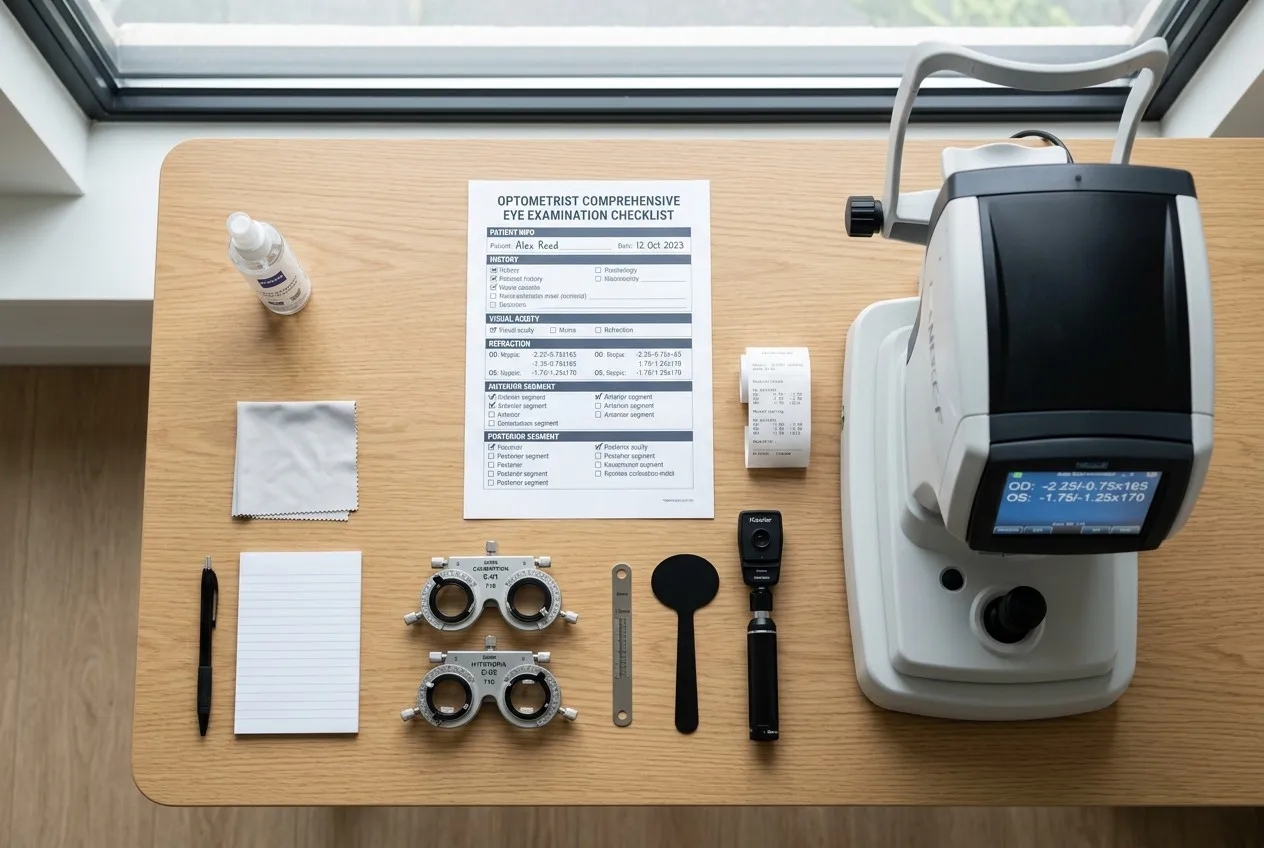 Hongdee technician providing video support for auto refractometer