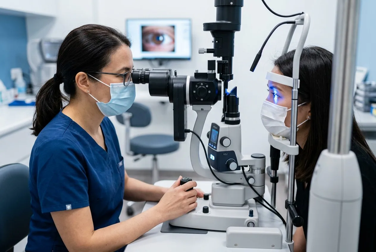 digital slit lamp for clinic