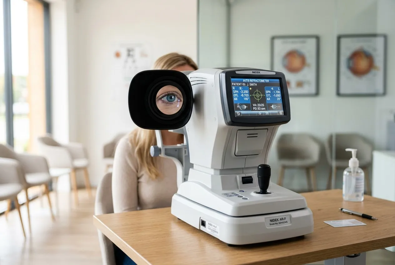auto refractometer for eye clinic