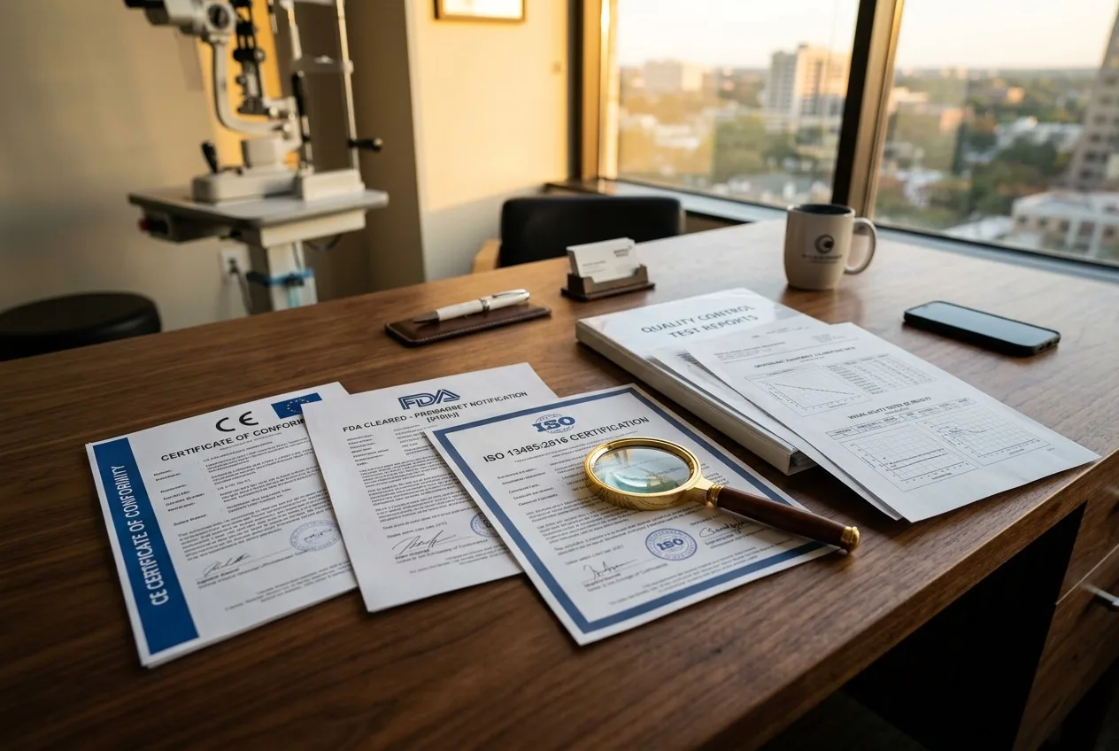 FDA classification ophthalmic devices risk levels